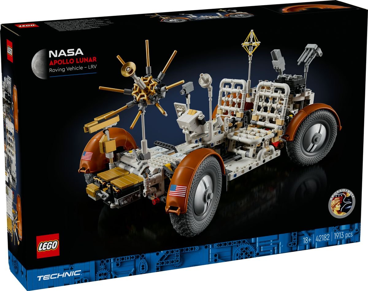 Le set de Jeep lunaire met en valeur la mission Apollo 17 © LEGO par TheBrickfan