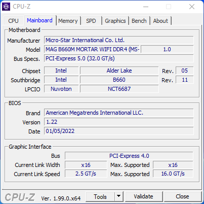 Intel Core i5-12400