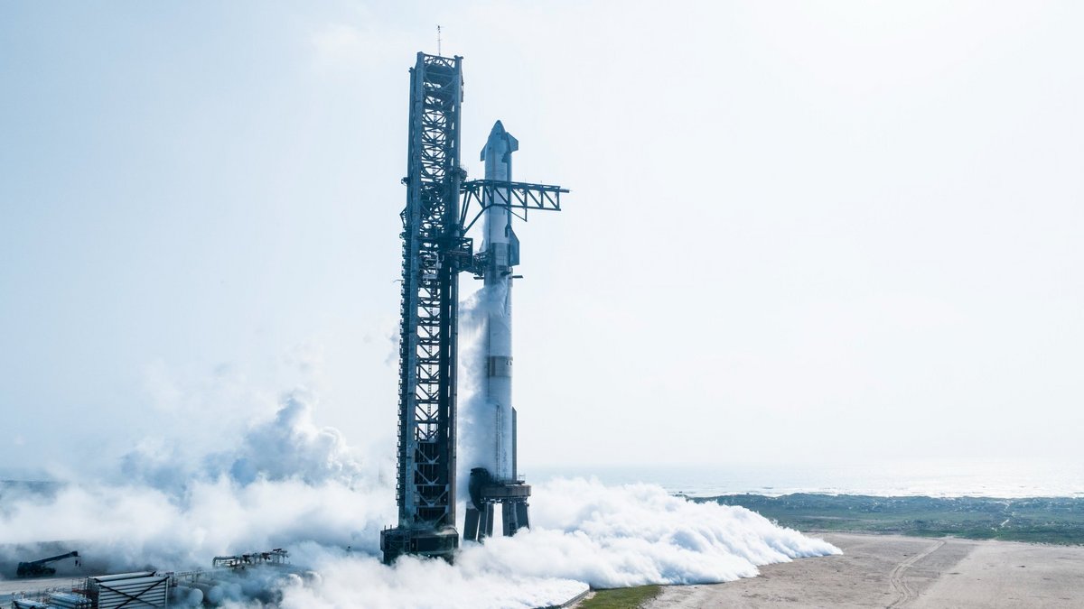 Starship avait reçu une autorisation pour plusieurs vols avant l'essai numéro 4... Mais la firme a modifié le plan de vol pour l'essai numéro 5 © SpaceX