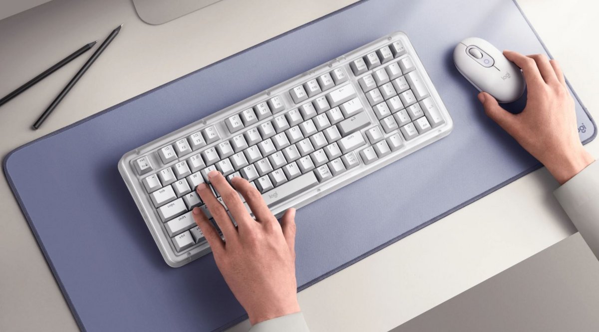 La marque promet une frappe "raffinée et de qualité". ©Logitech