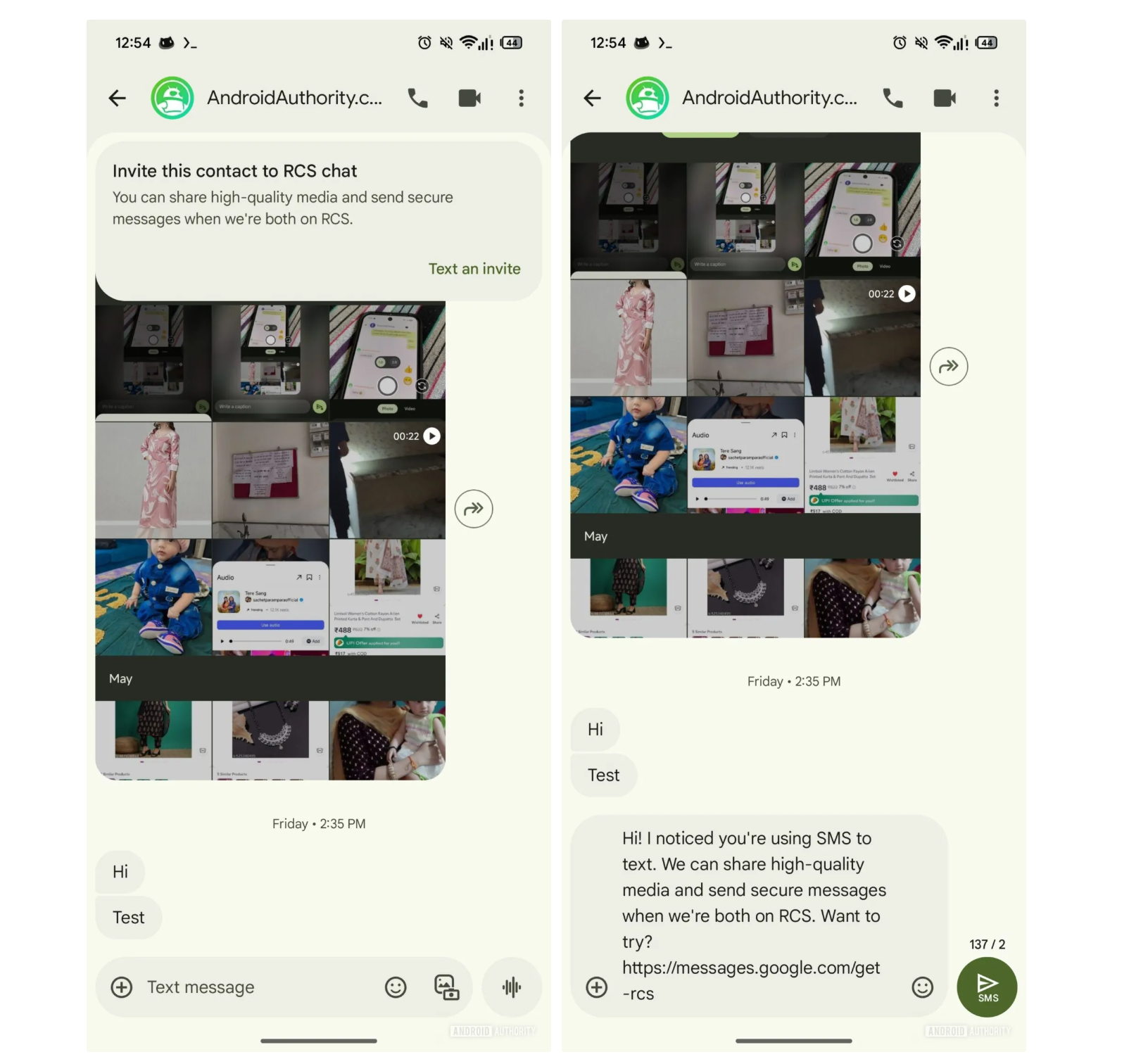 Google Messages ©AndroidAuthority
