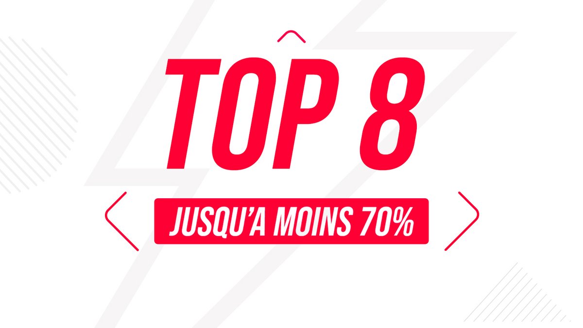 TOP 8 soldes