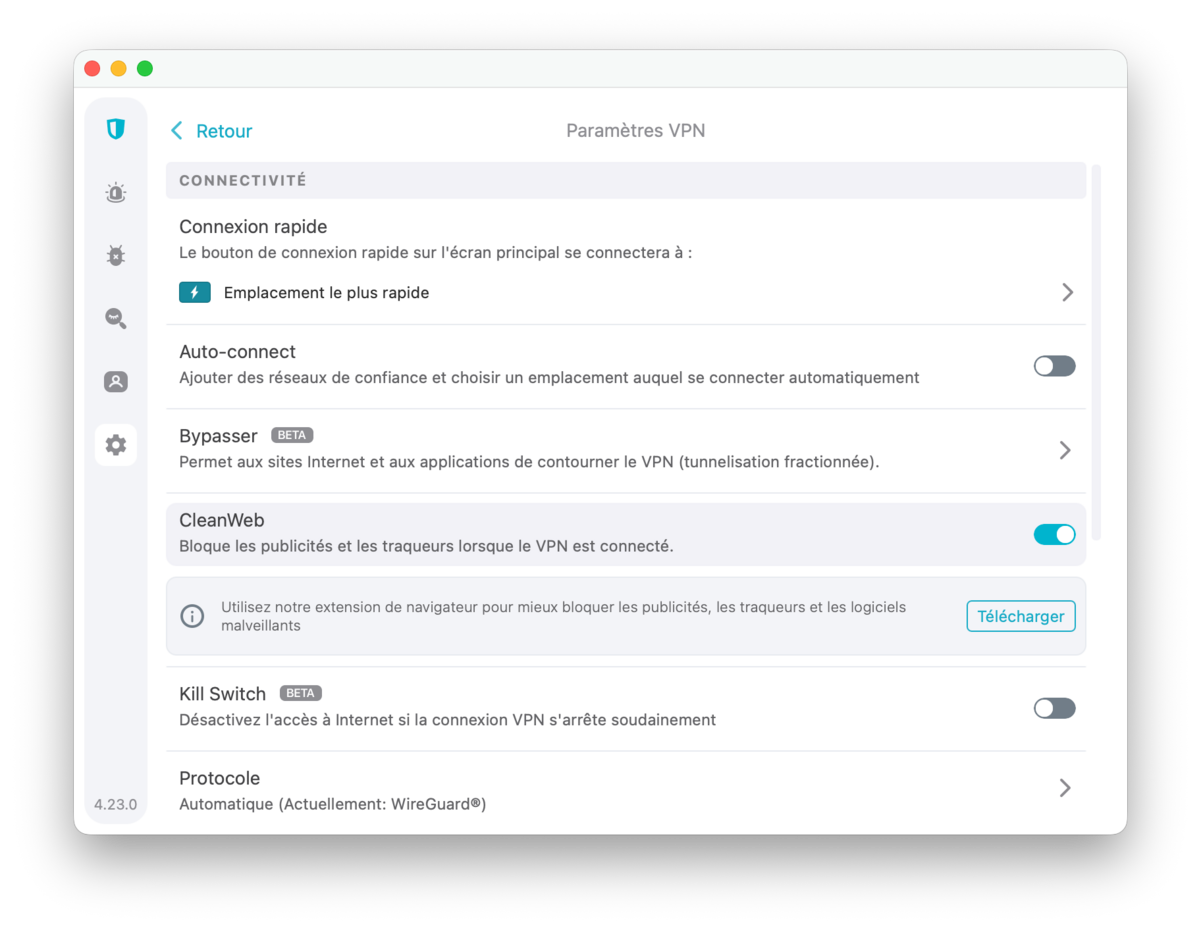Surfshark : CleanWeb