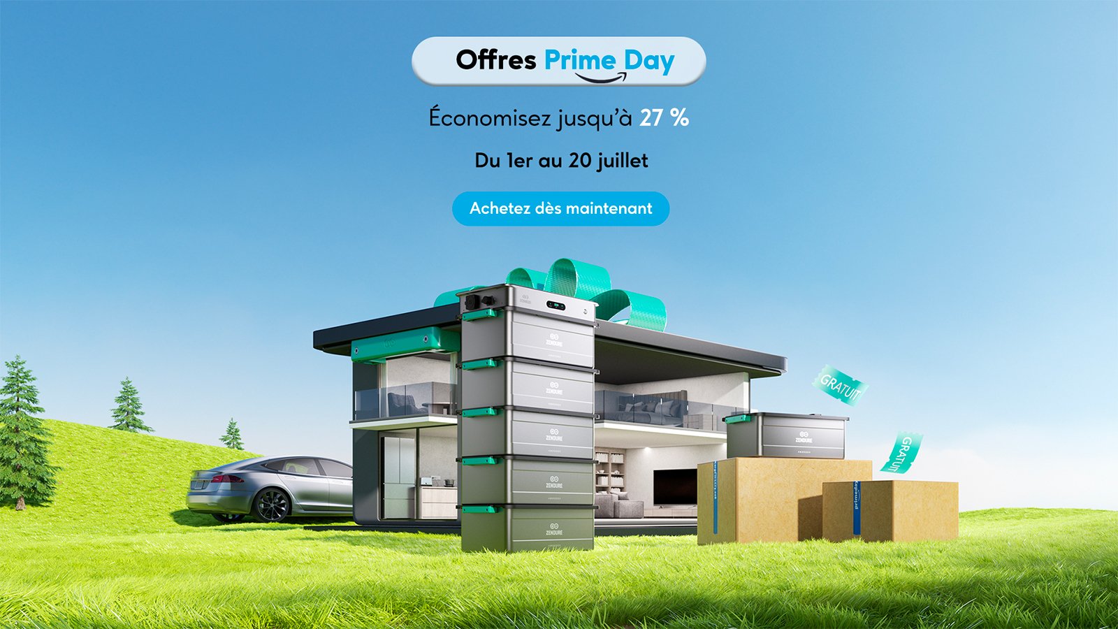 Face à l’instabilité des prix de l’énergie, Zendure se distingue avec ses solutions solaires intelligentes pensées pour une autonomie durable à domicile ©Zendure