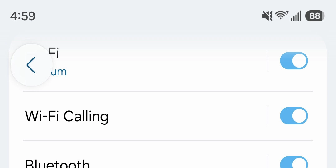 Réglages sur OneUI 8.5. ©AndroidHeadlines