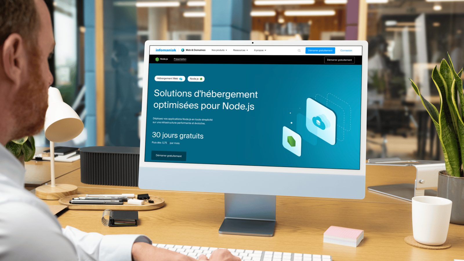 Infomaniak, un hébergeur suisse engagé pour vos projets n8n. © Clubic
