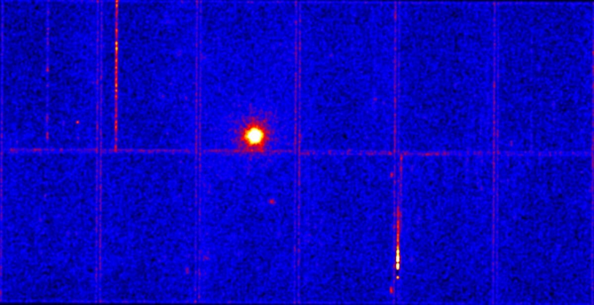 Le nouveau magnétar "vu" par le télescope XMM-Newton. © ESA/XMM-Newton; P. Esposito et al. (2020)