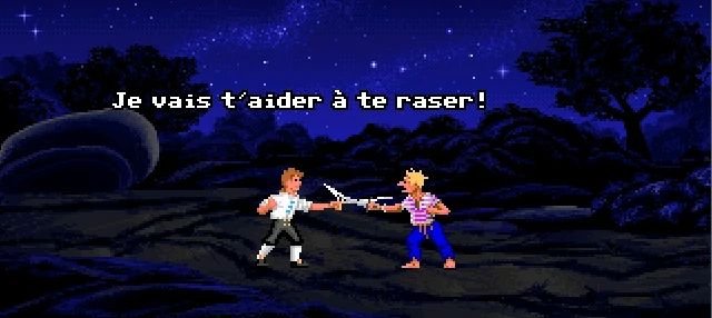 Impossible de parler de Monkey Island sans évoquer les fameux duels d'insultes © Wiki Monkey Island