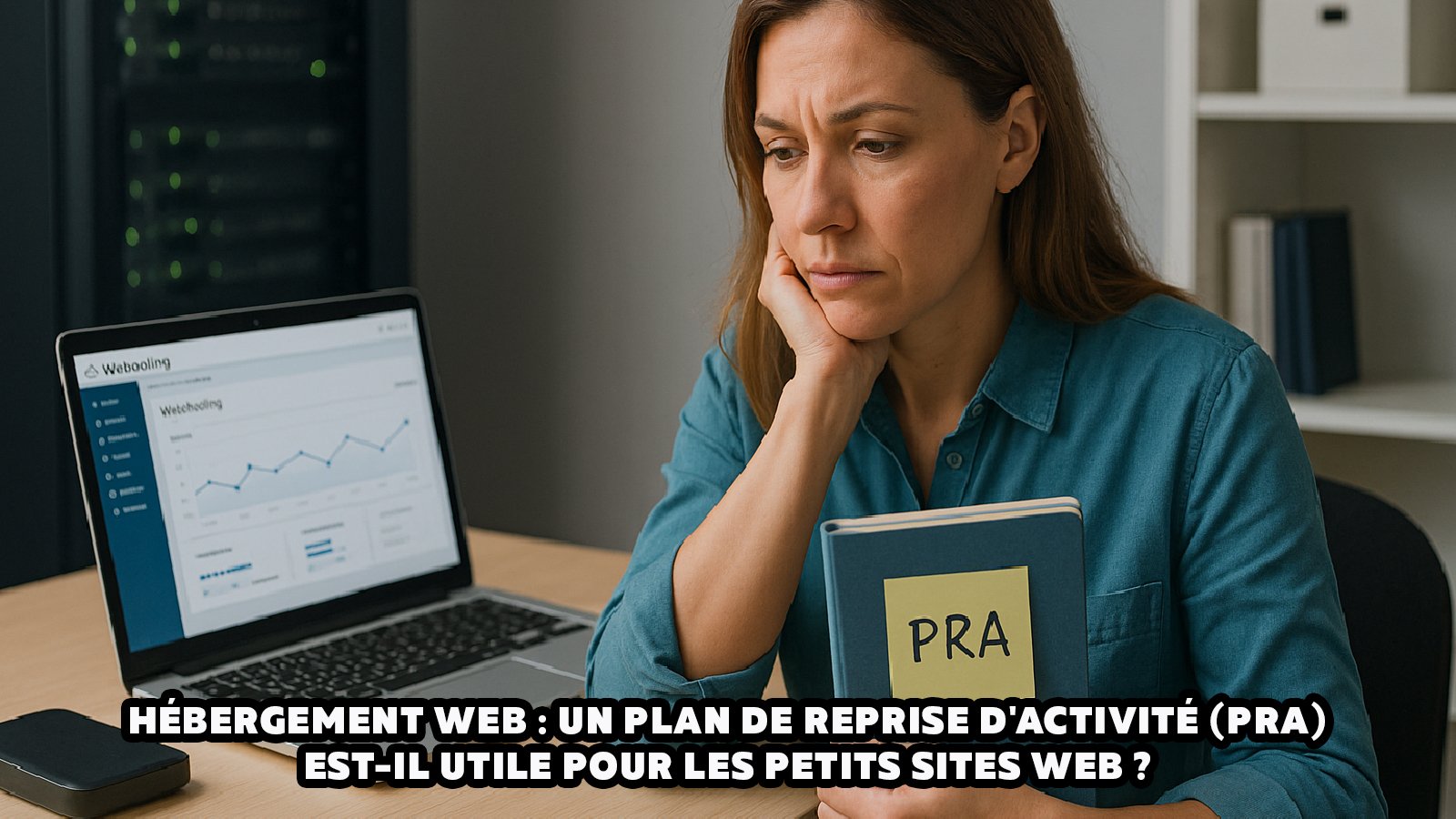 Un Plan de Reprise d’Activité (PRA) rétablit rapidement un site après un incident majeur. Même pour un petit site, il peut être utile pour limiter les interruptions - © Axel Reghis | OpenAI