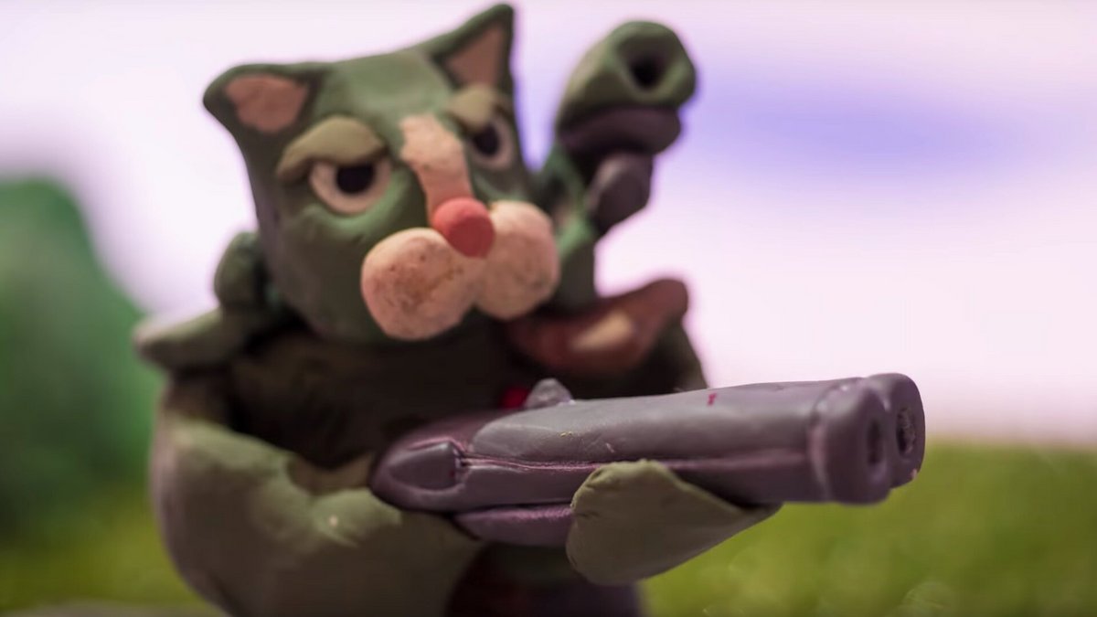 Le ClayCat n'est pas content et il le fait savoir ! ©Lee Hardcastle