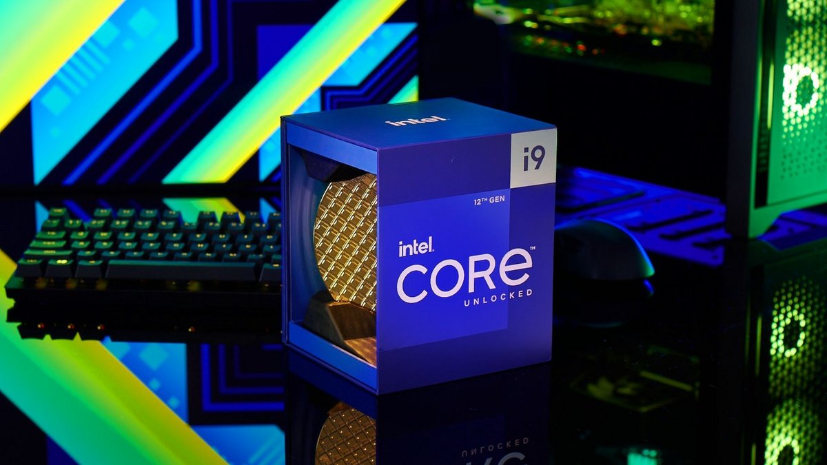 Le packaging original du Core i9-12900K, fleuron de la nouvelle gamme © Intel