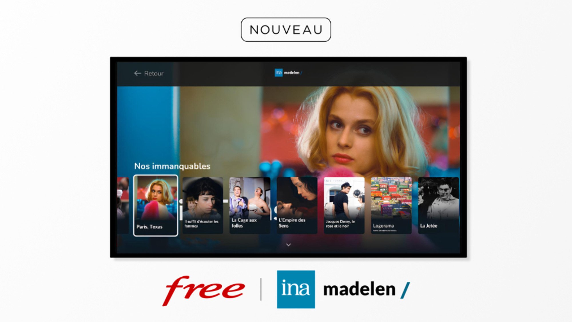 Free célèbre l'arrivée d'une nouvelle plateforme de streaming © Free