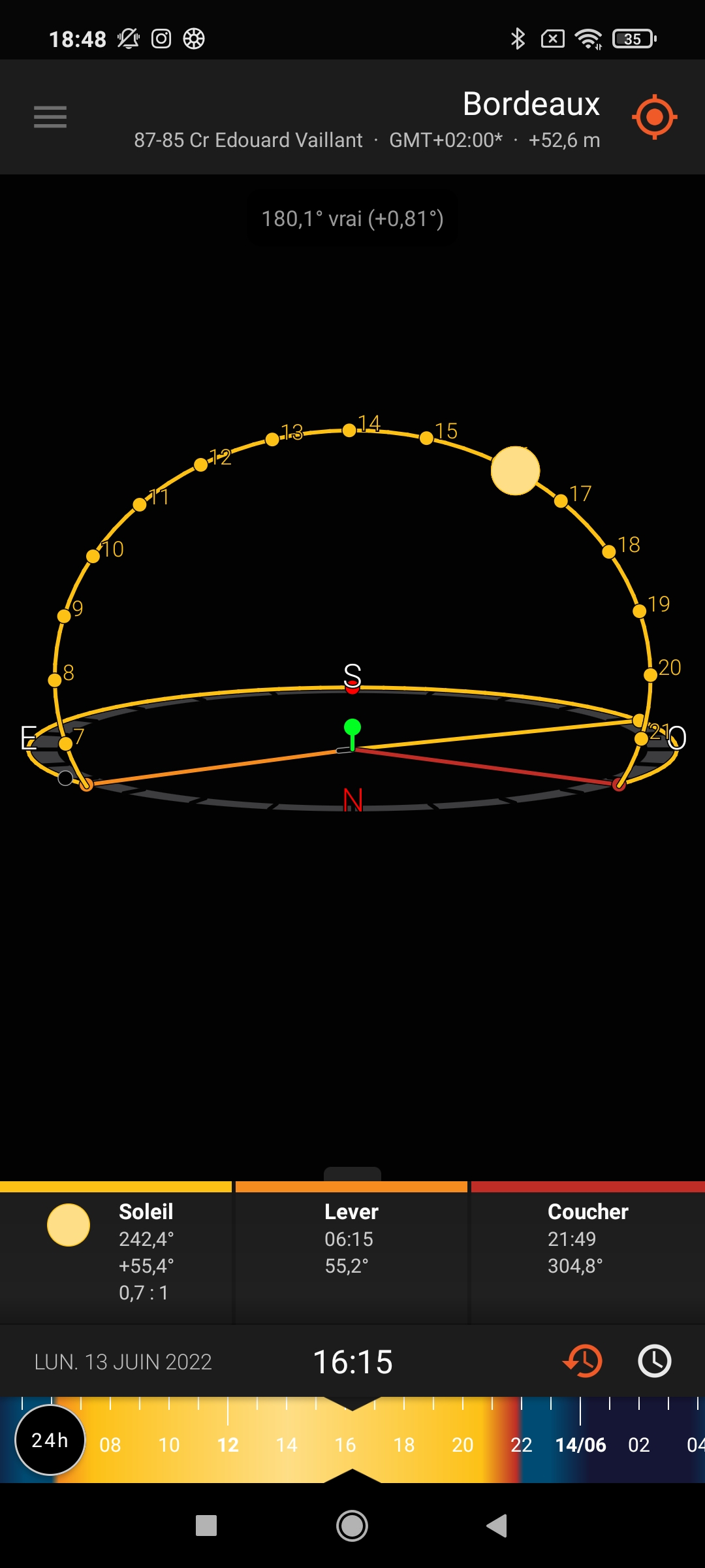 Sun surveyor screen 1