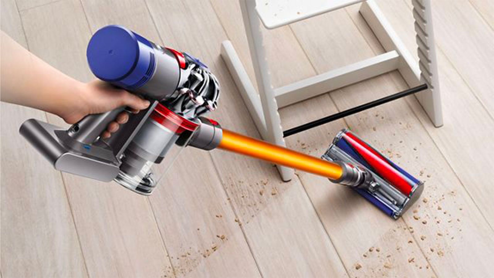 Tout la savoir-faire Dyson est dans cet aspirateur