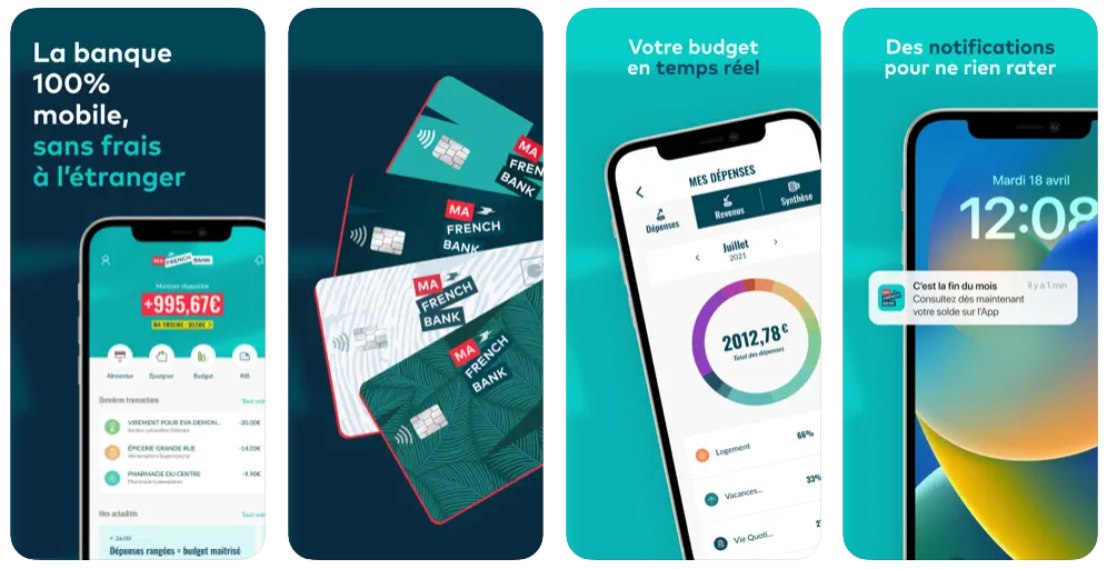 Ma French Bank - Présentation de la banque mobile