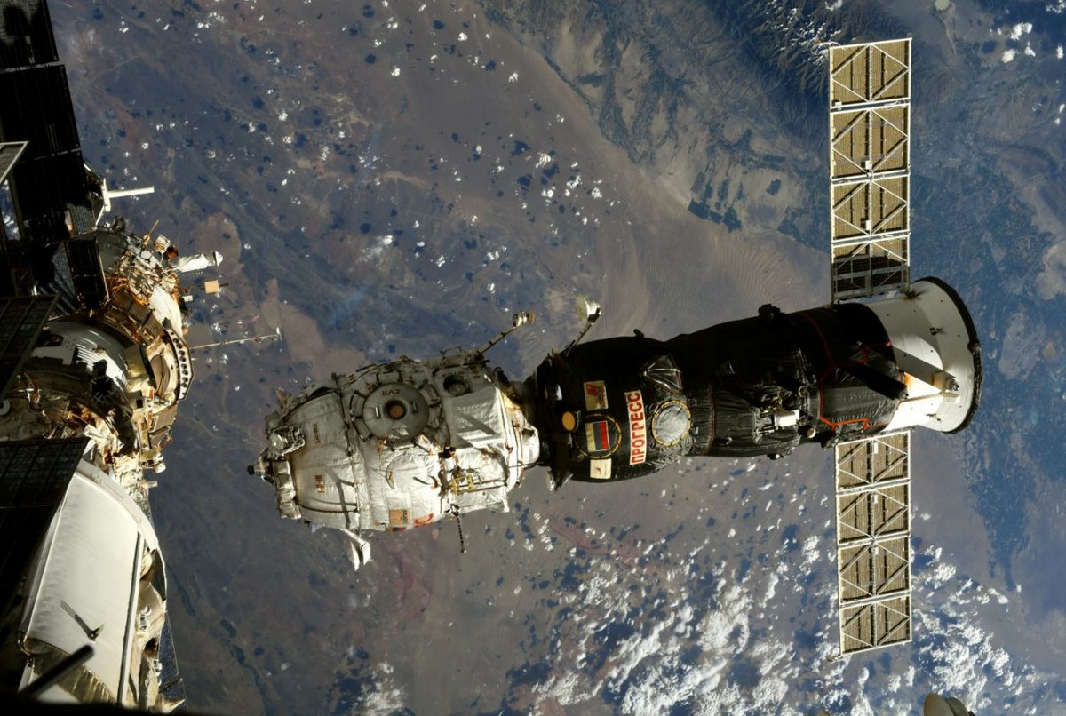 Pirs est le premier module à quitter l'ISS pour une désintégration en bonne et due forme. © ESA/T. Pesquet