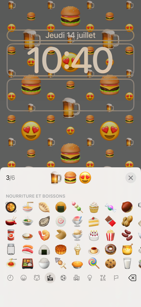 iOS 16 Personnalisation