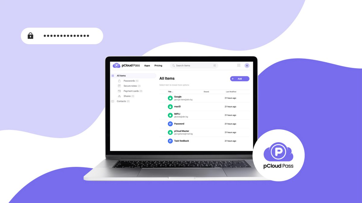 Découvrez pourquoi ce gestionnaire de mots de passe est utile pour votre protection en ligne @pCloud