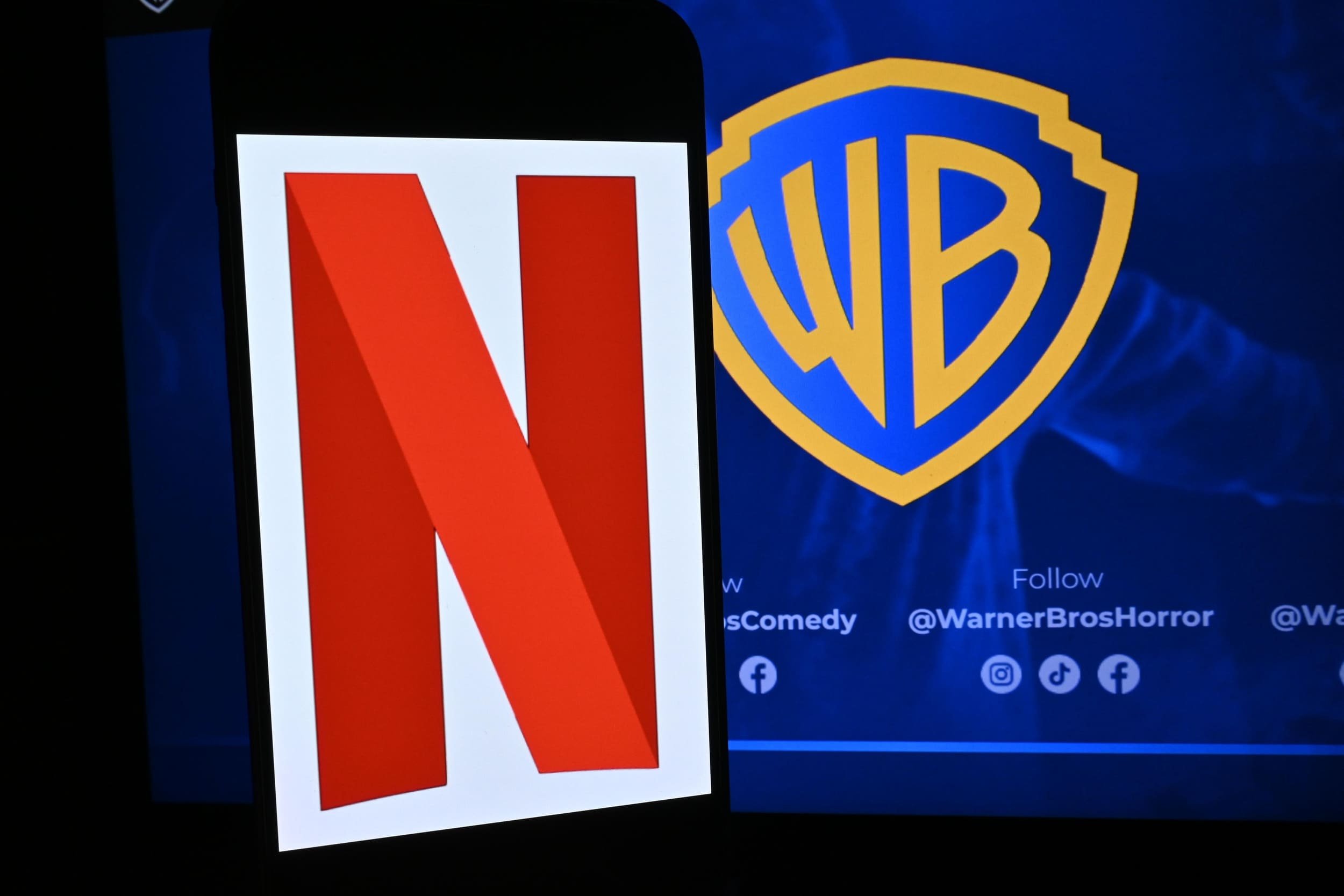 Netflix sort les griffes contre Paramount dans la bataille des milliards pour Warner Bros. © miss.cabul / Shutterstock