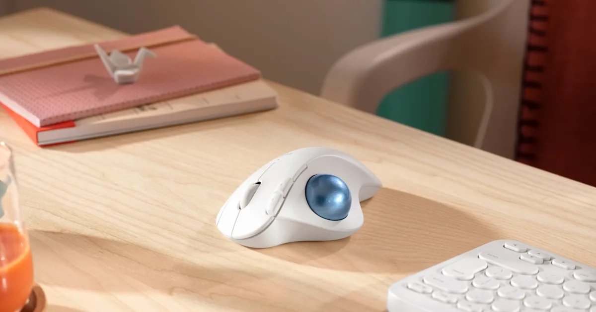 Une solide souris sans fil avec Trackball de Logitech à bon prix chez Amazon.