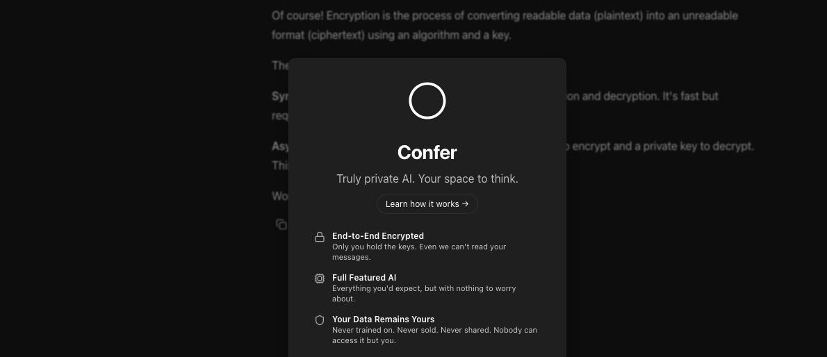 Le cofondateur de la messagerie Signal lance son chatbot privé Confer