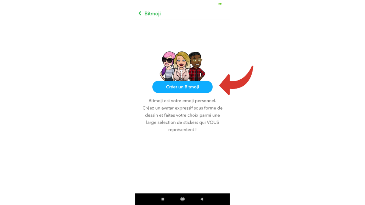 Tuto Snapchat bitmoji