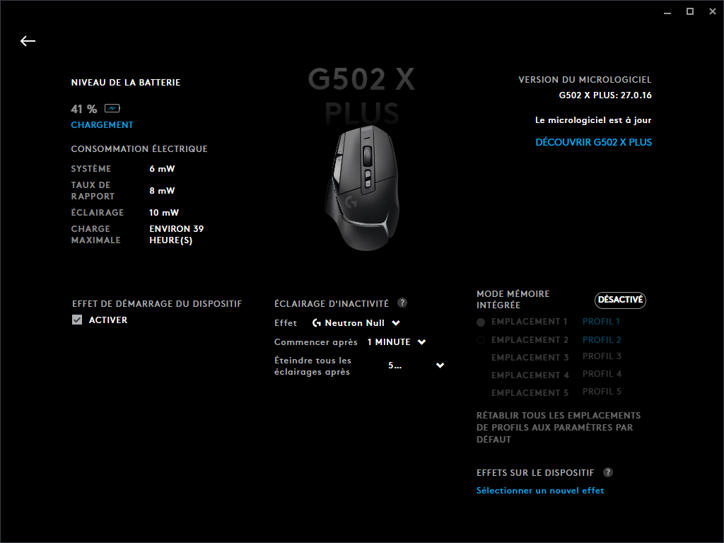 Logitech G502X Plus