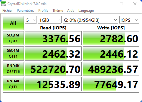 Kioxia BG5 vs SSD Valve - Steam Deck