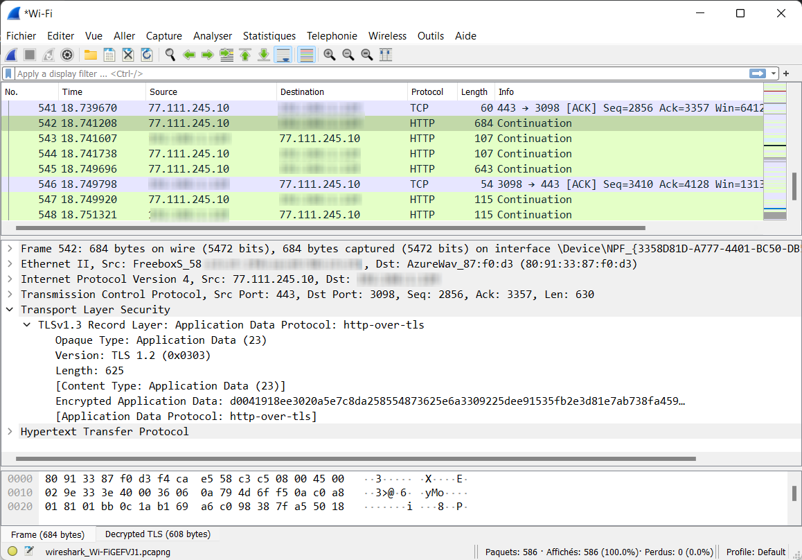 Opera VPN -  analyse