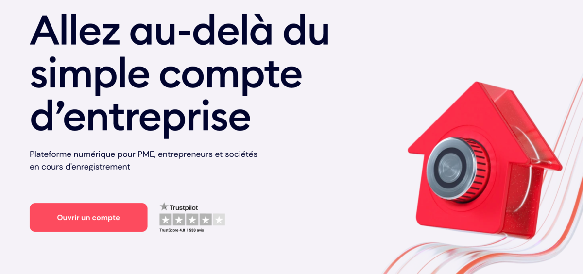 Finom avis - Présentation du compte pour professionnels