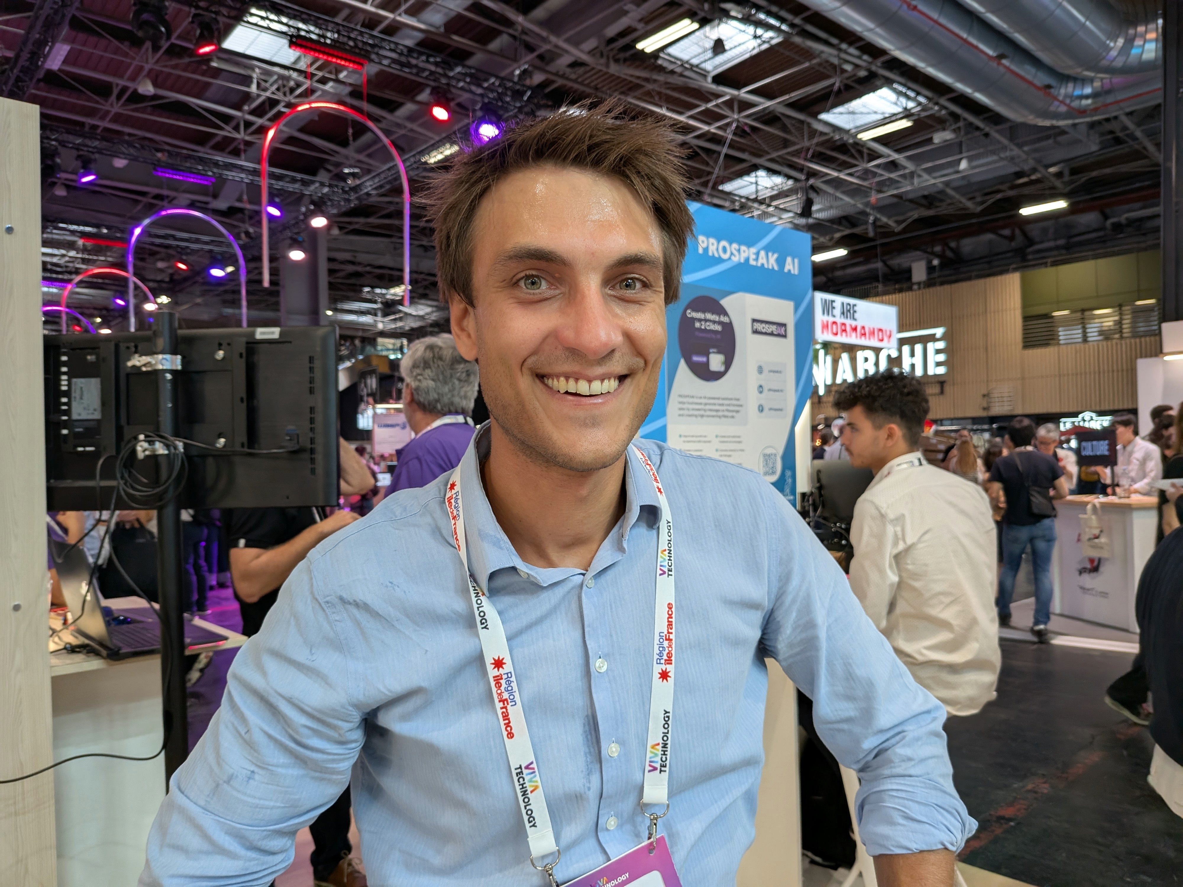 Jean-Simon Chaudier, CEO et cofondateur de FireTracking. ©Nicolas Guyot pour Clubic