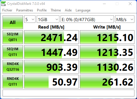 Kioxia BG5 vs SSD Valve - Steam Deck