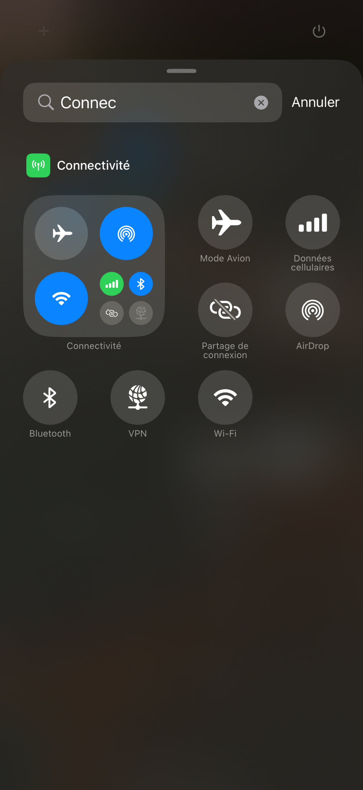 iOS 18.1 Connectivité