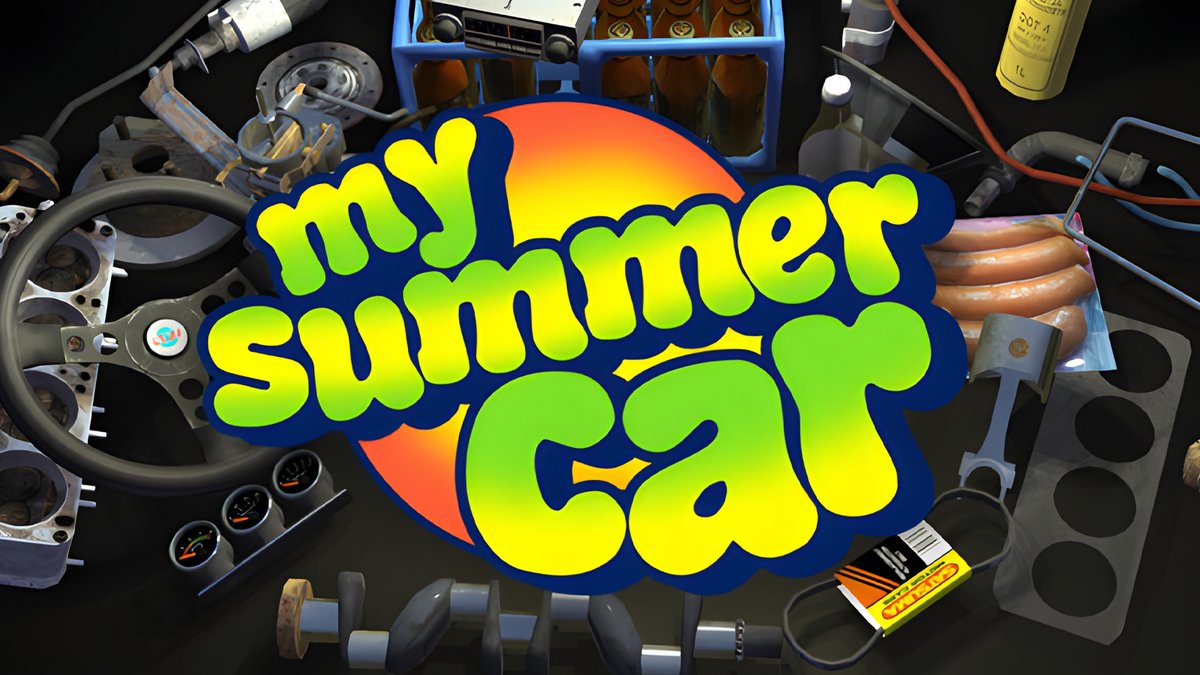 My Summer Car offre une simulation mécanique extrême où l’on assemble soi-même chaque pièce de sa voiture sans tutoriel, pour une expérience réaliste et exigeante - © Amistech Games