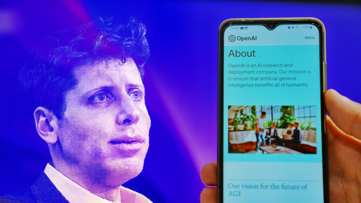 L'ex-PDG d'OpenAI, Sam Altman. © Shutterstock