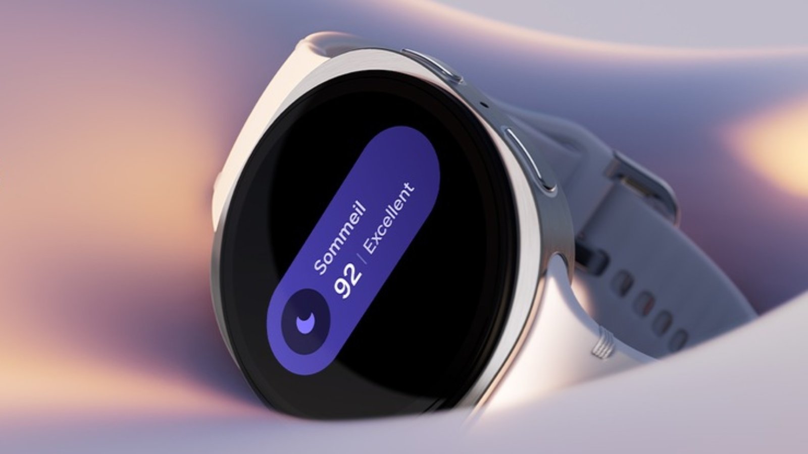 Le nouvel écran de la Samsung Galaxy Watch 8 © Samsung