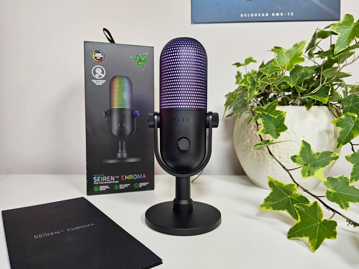 Le Razer Seiren V3 Chroma © Matthieu Legouge pour Clubic