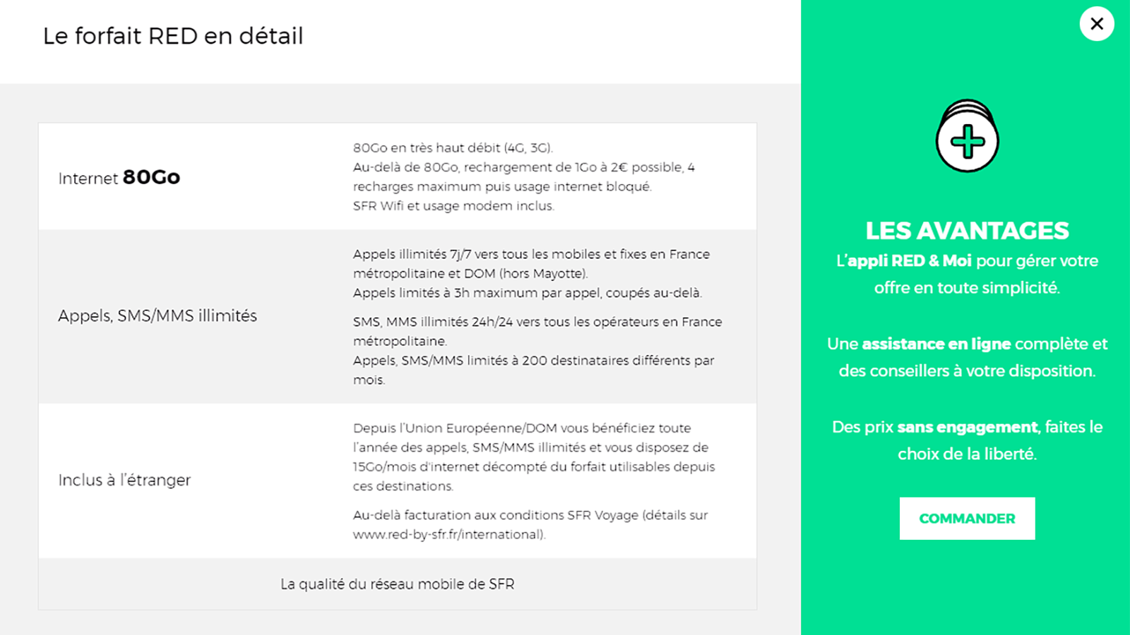 RED by SFR dégaine une offre très complète