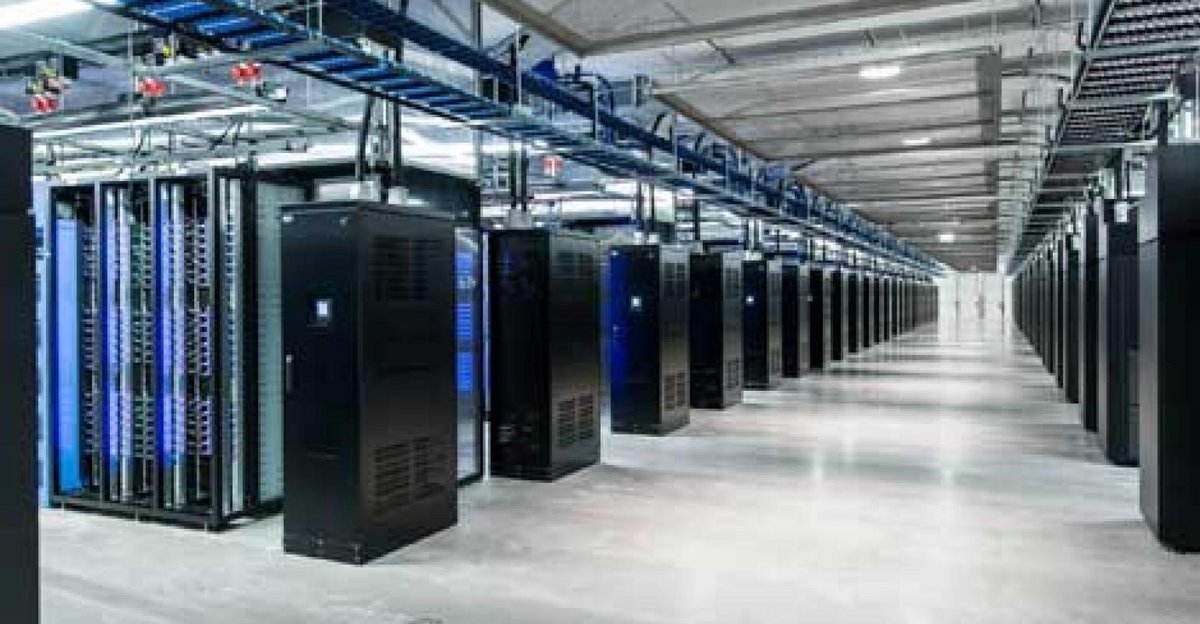 Un data center de Facebook, ici en Suède (© Facebook)