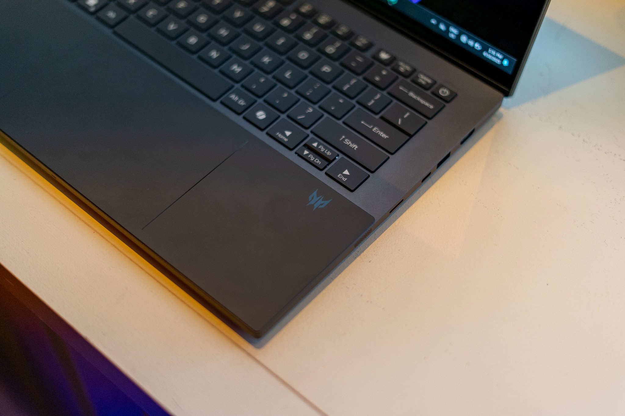 Le logo Predator. © Nathan Le Gohlisse pour Clubic