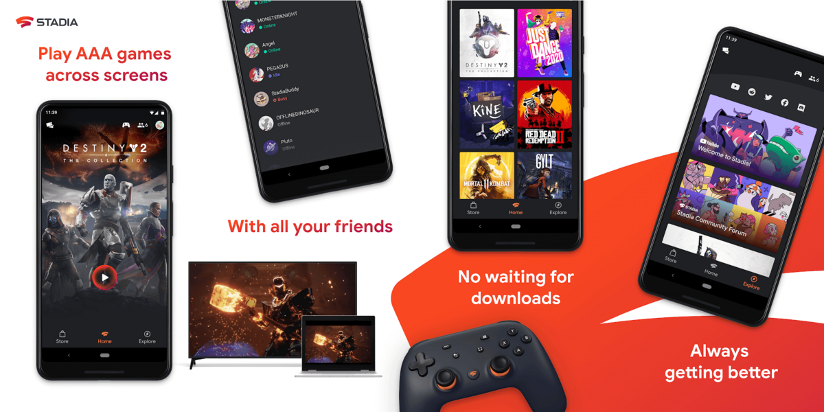 Google Stadia app