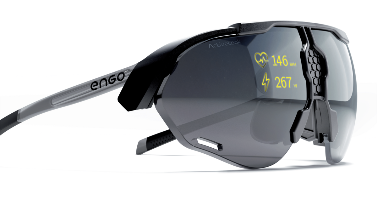 L'Engo-1, les lunettes AR d'ActiveLook utilisant la plateforme NexT © ActiveLook