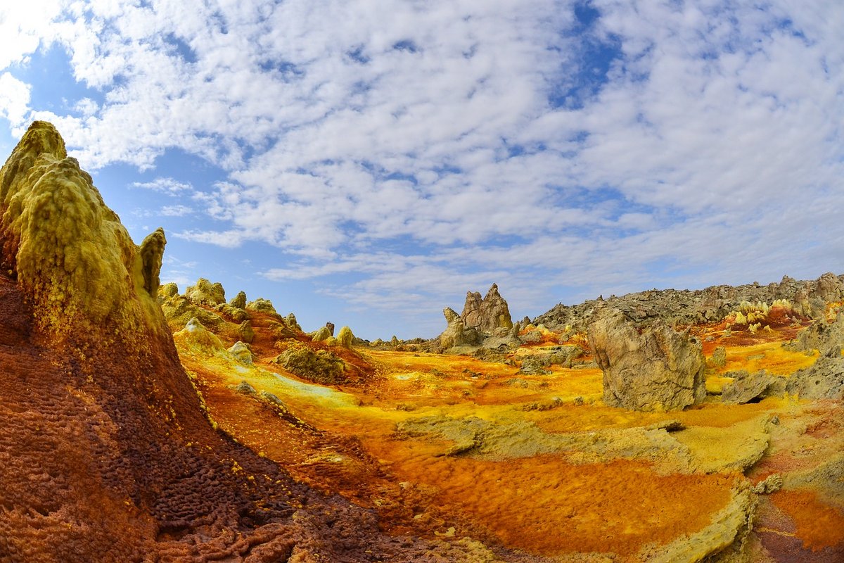 Danakil, dans le désert d'Éthiopie