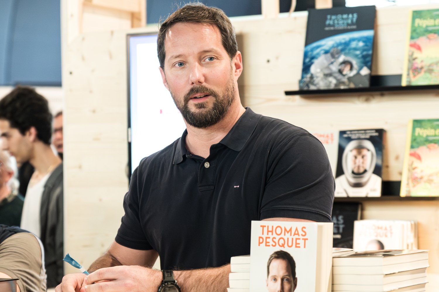 L'astronaute français, Thomas Pesquet. ©Jana Call me J / Shutterstock