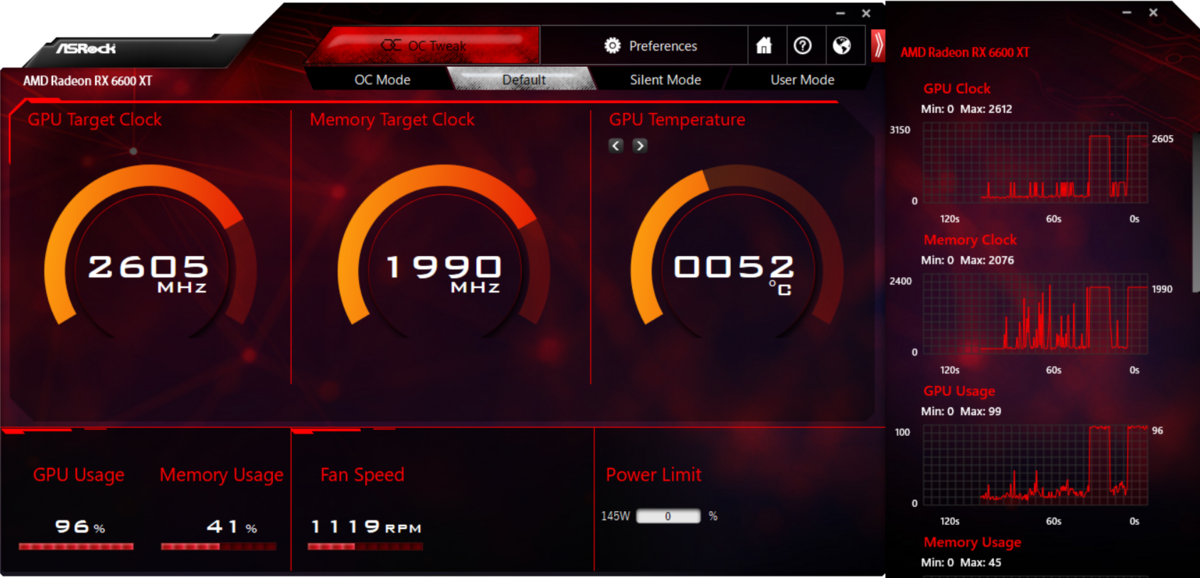 ASRock Tweak 2.0 est un logiciel plutôt bien fait, mais un peu limité © Nerces