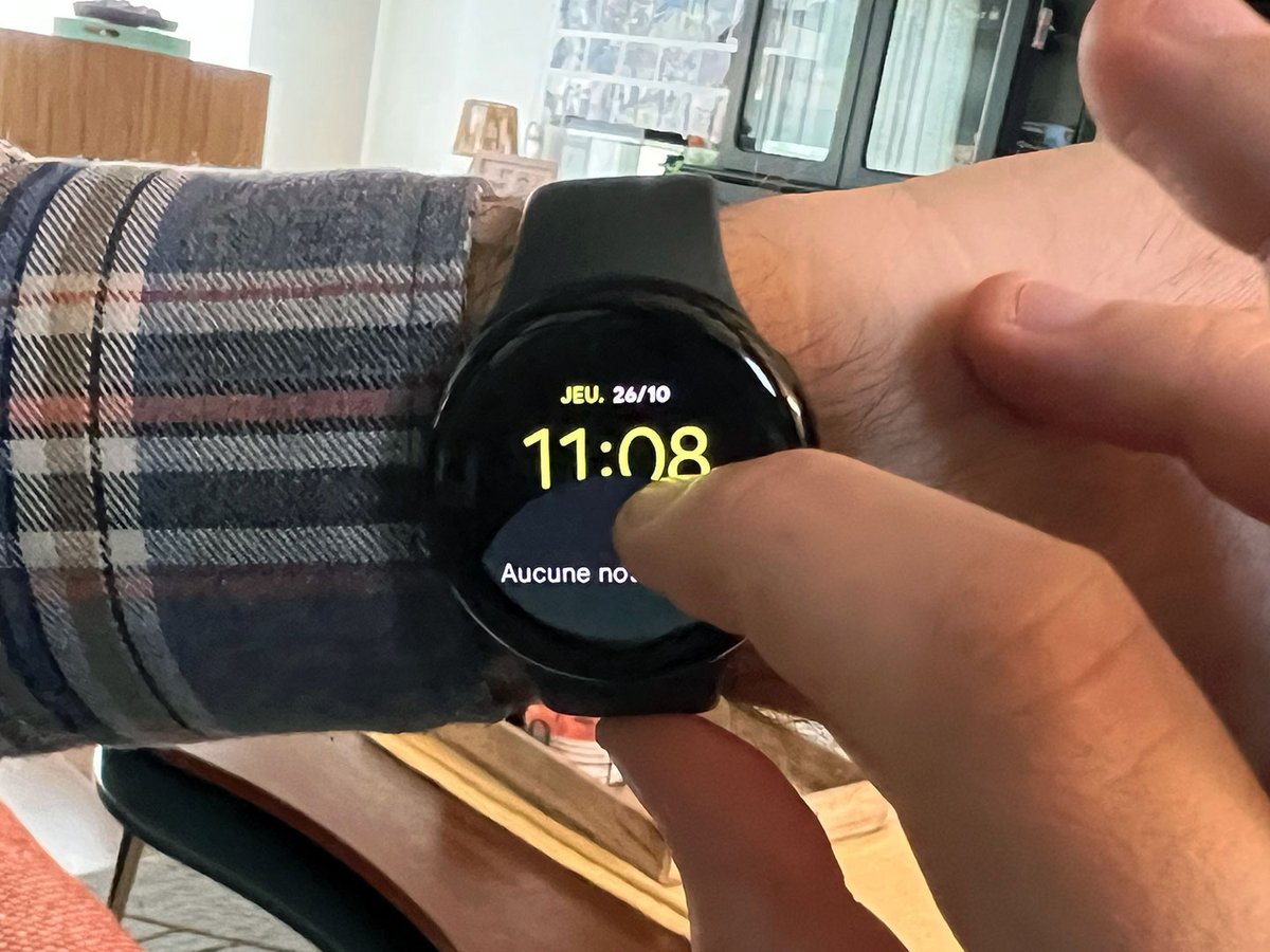 On prend rapidement ses marques sur l'interface de la Pixel Watch 2 © Nicolas Lafarge-Debeaupuis pour Clubic