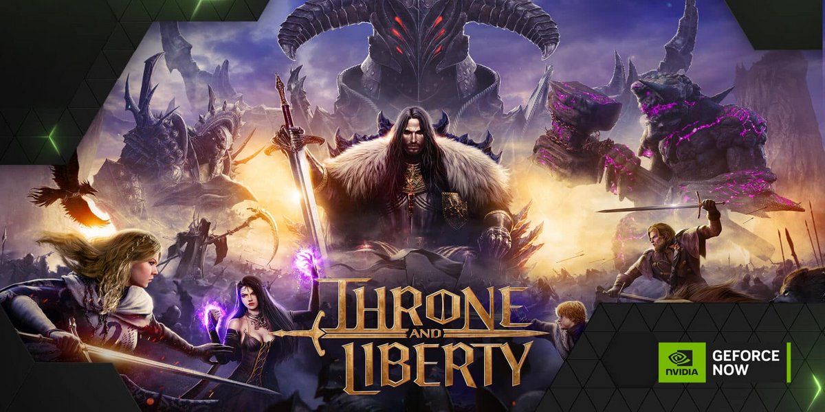 Throne and Liberty est disponible depuis le 1er octobre © NVIDIA