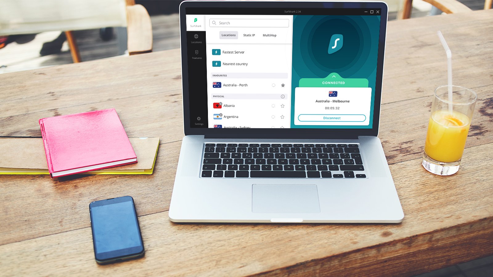 Ne prenez pas la route des vacances sans emmener votre VPN avec vous ©Surfshark