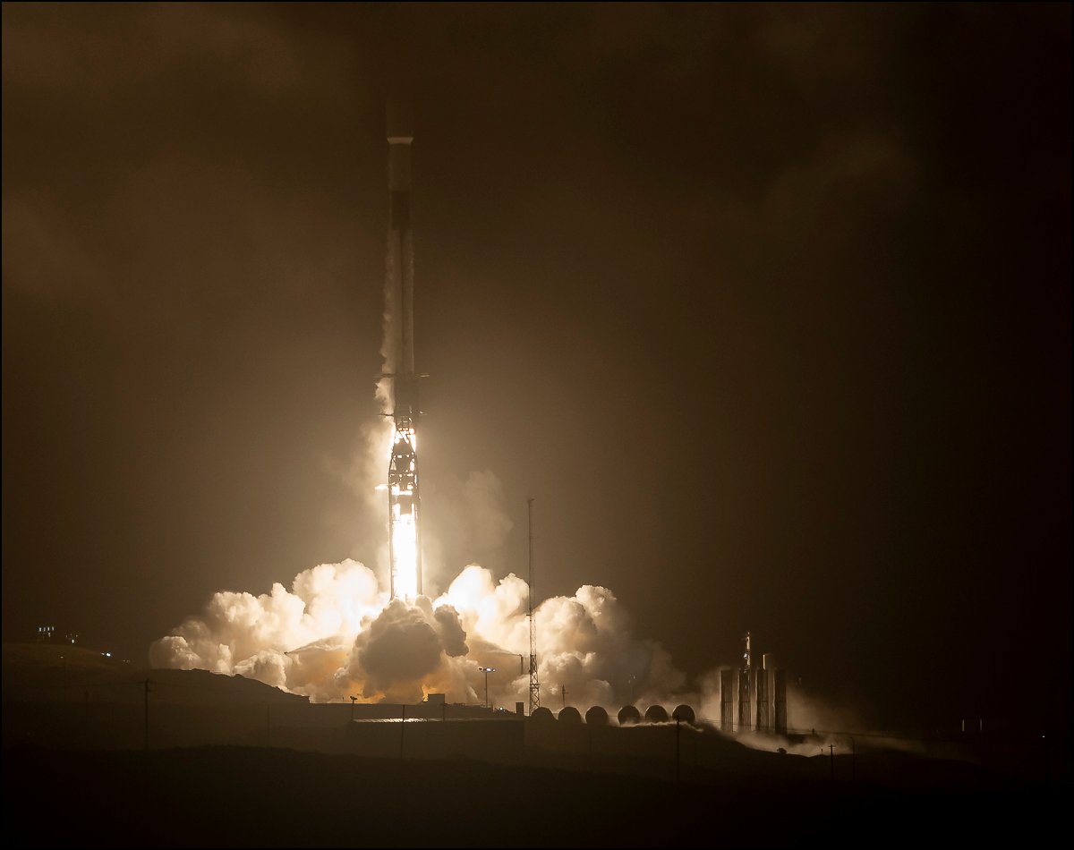 De nuit ou de jour, les décollages s'enchaînent. © SpaceX