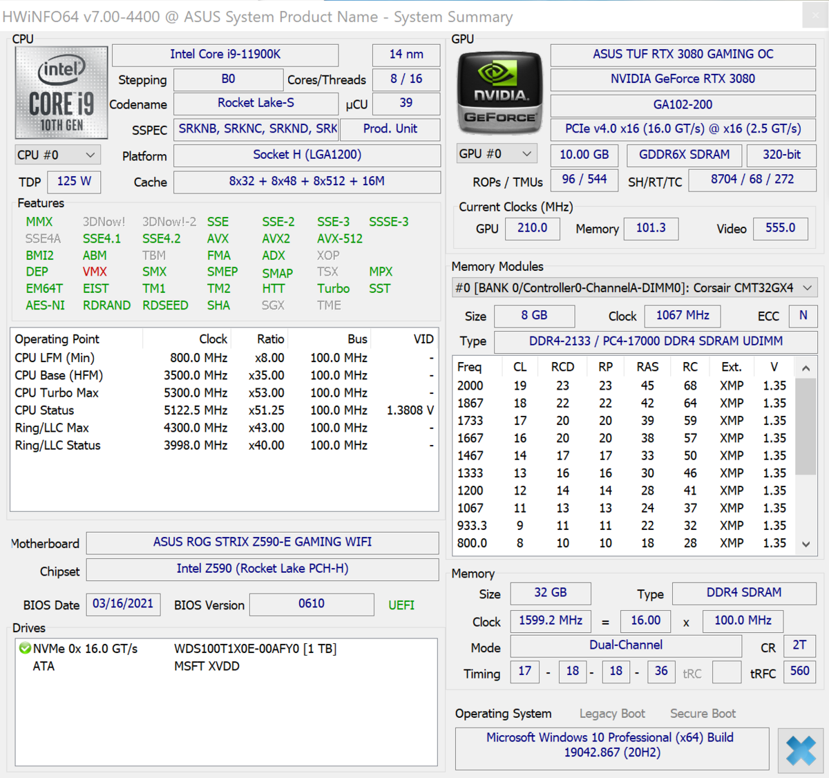 Intel Core i9-11900K